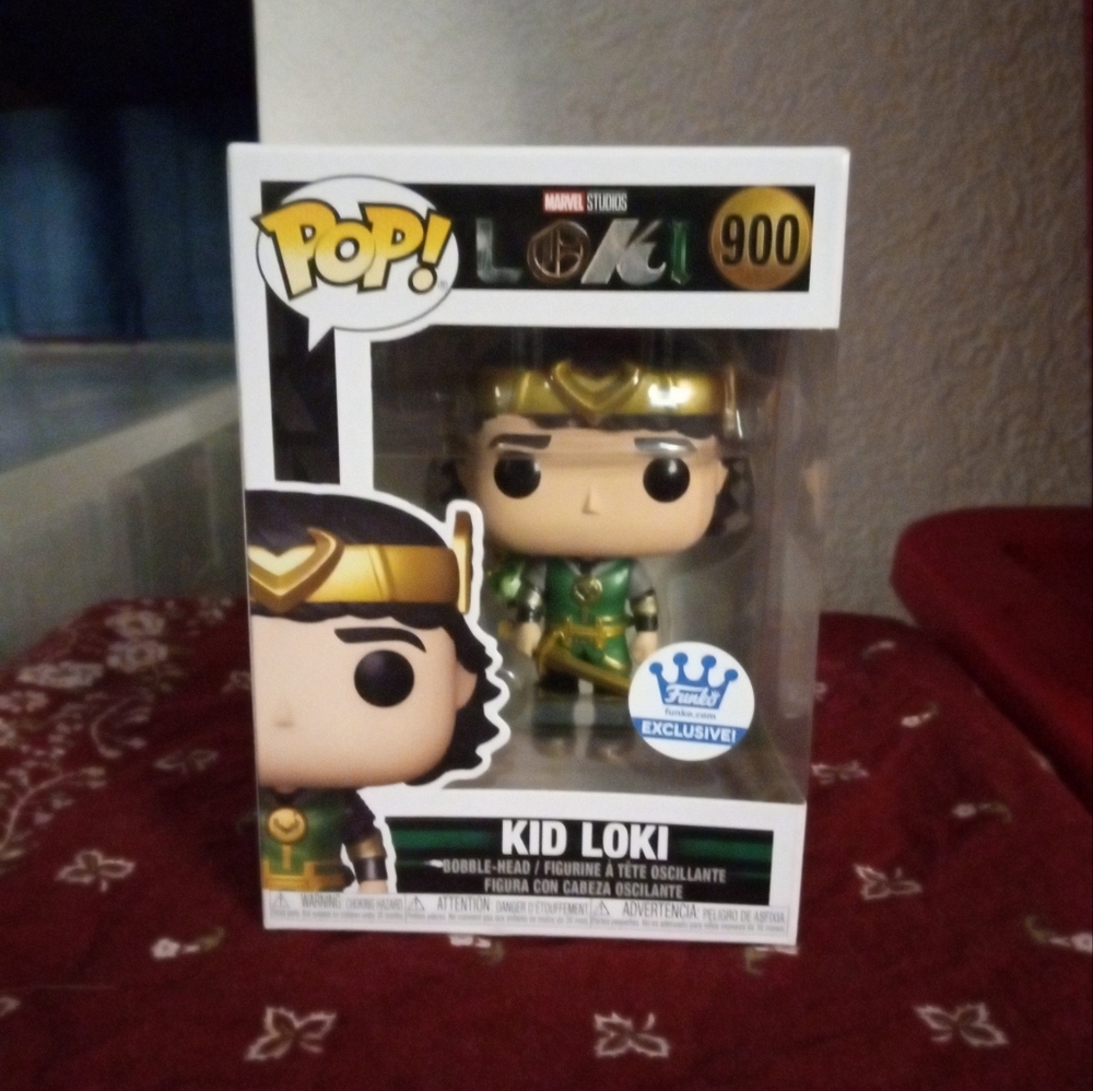 Kid Loki Funko pop 900 metallic Marvel